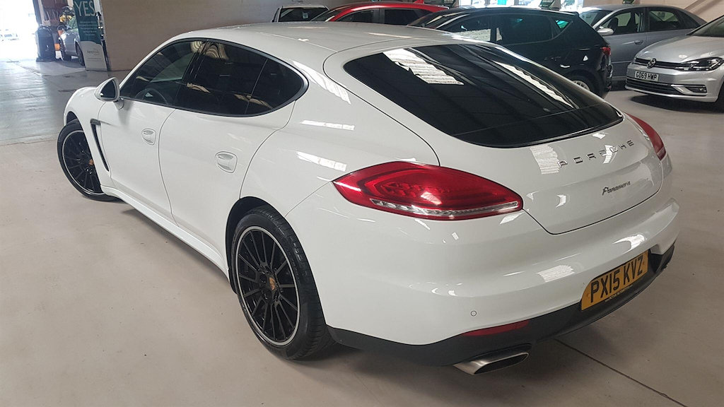 Porsche Panamera 3.0D V6 Tiptronics Euro 5 Ss PX15KVZ White #6