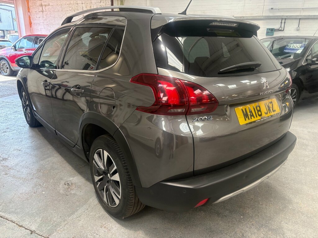 Peugeot 2008 1.2 Puretech Allure Suv Euro 6 MA18JWZ Grey #3