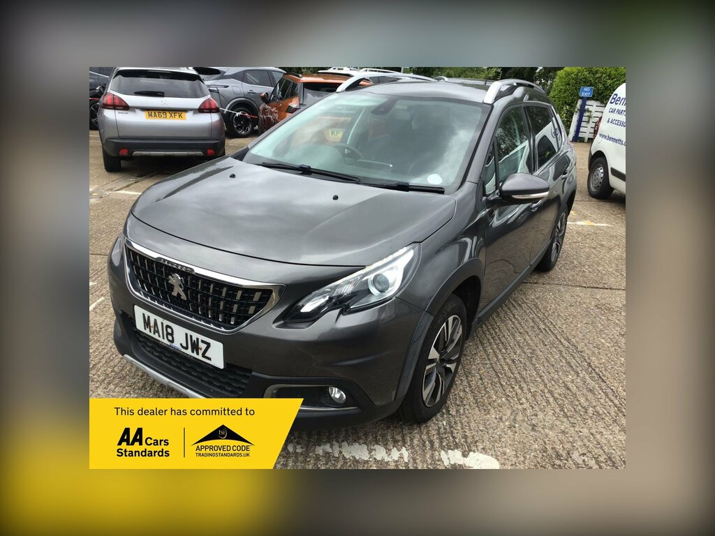 Peugeot 2008 1.2 Puretech Allure Suv Euro 6 Grey