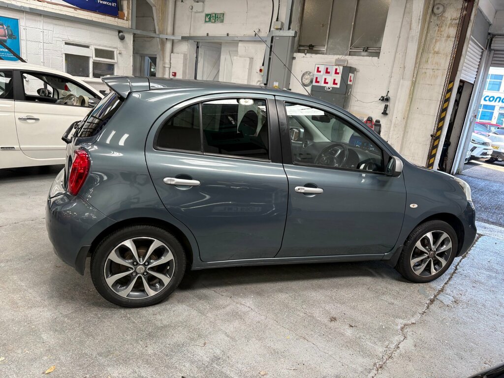 Nissan Micra 1.2 N-tec Hatchback Euro 6 80 P WR65LBK Grey #6