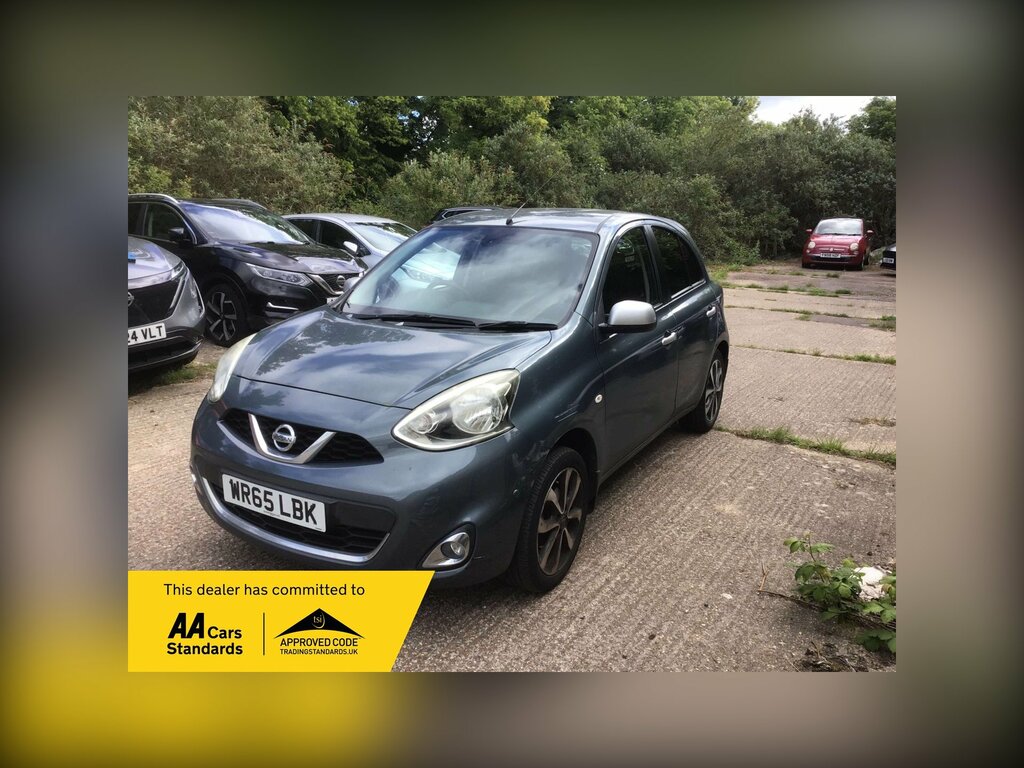 Nissan Micra 1.2 N-tec Hatchback Euro 6 80 P Grey
