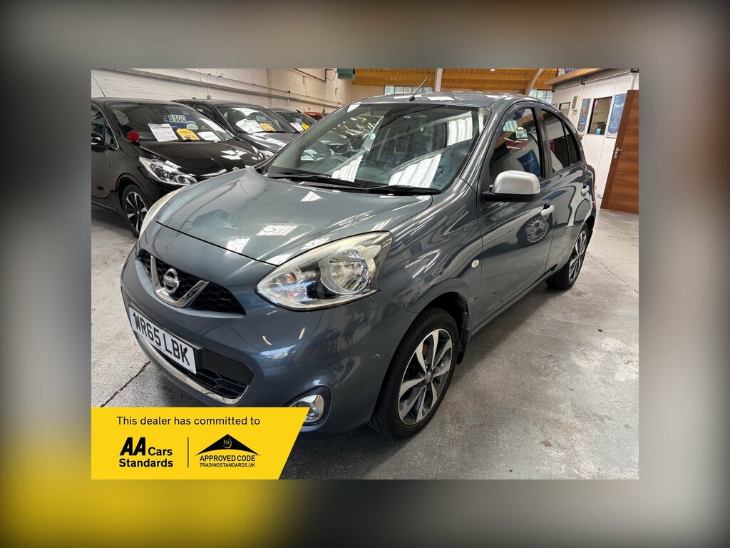 Nissan Micra 1.2 N-tec Hatchback Euro 6 80 P Grey