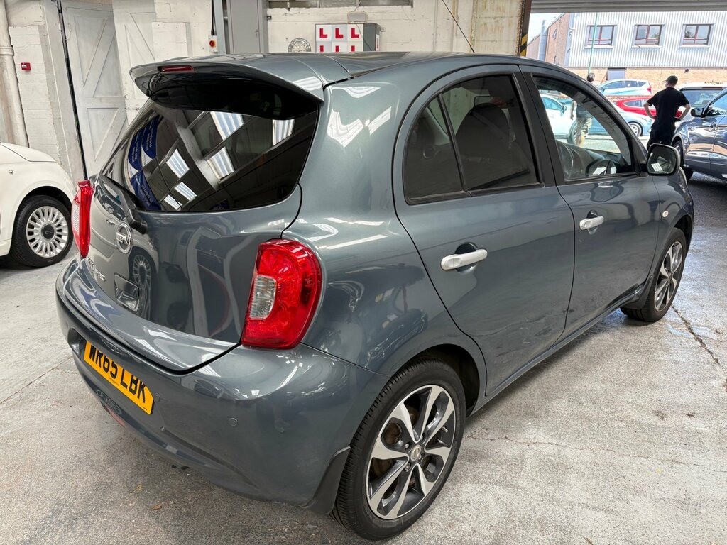 Nissan Micra 1.2 N-tec Hatchback Euro 6 80 P WR65LBK Grey #5