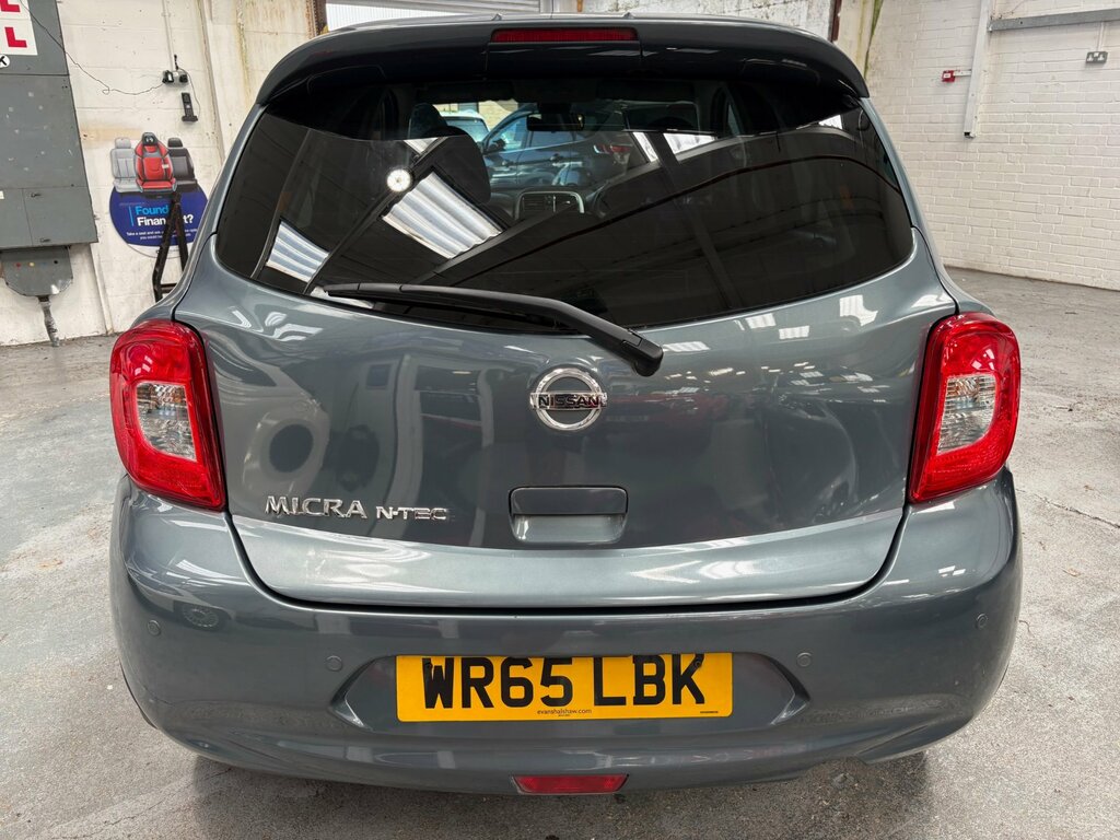 Nissan Micra 1.2 N-tec Hatchback Euro 6 80 P WR65LBK Grey #4