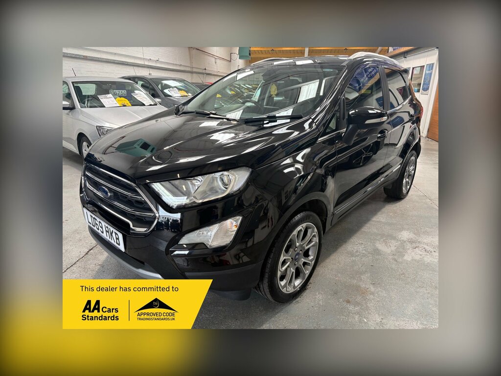 Ford Ecosport 1.0T Ecoboost Gpf Titanium Suv E Black