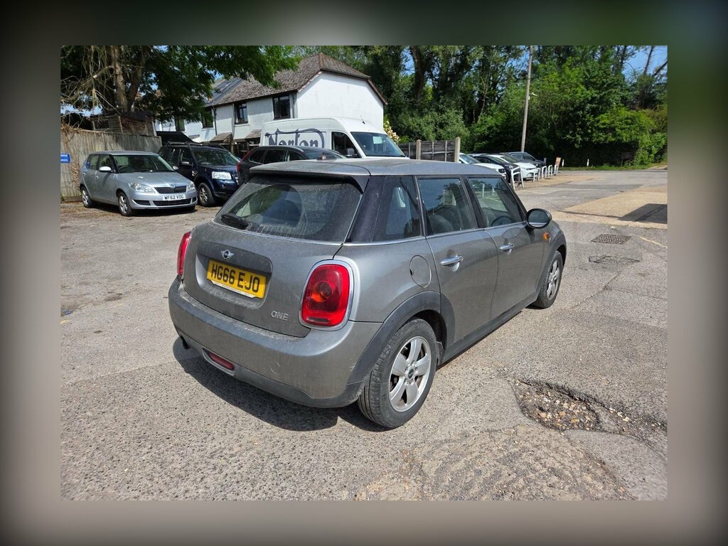 Mini Hatch 1.2 One Hatchback Euro 6 Ss HG66EJO Silver #4