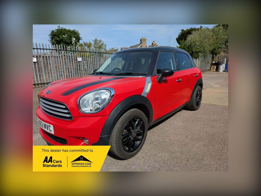 Mini Countryman 1.6 Cooper Suv Euro 5 Ss 122 Red
