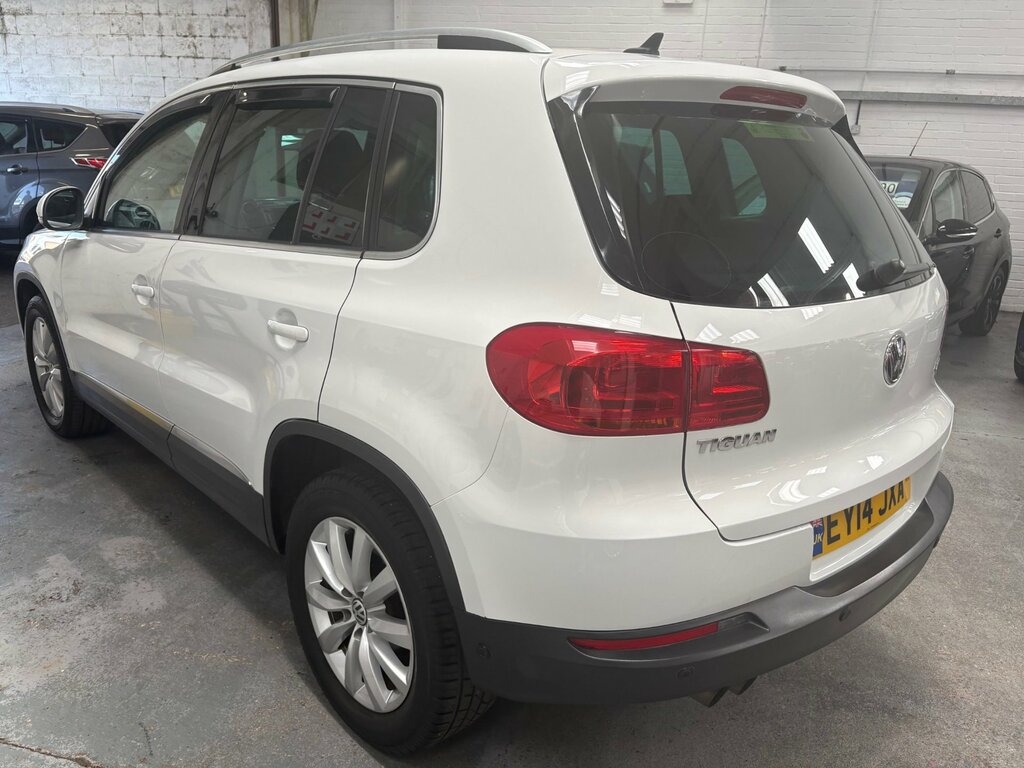 Volkswagen Tiguan 2.0 Tdi Bluemotion Tech Match Suv Manua EY14JXA White #3