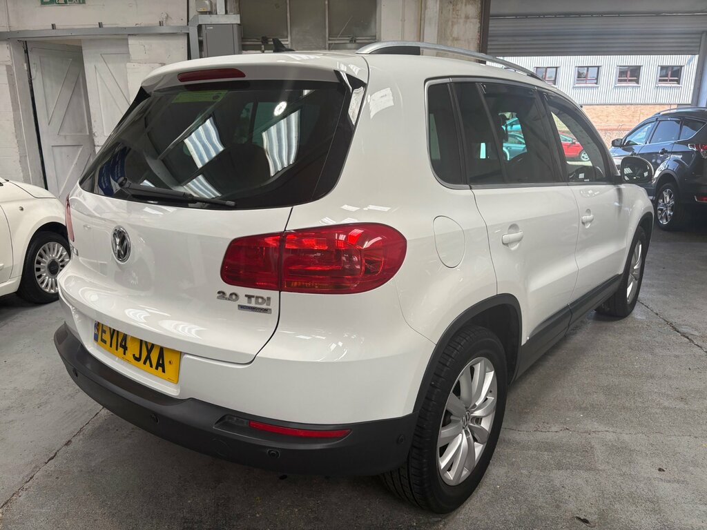 Volkswagen Tiguan 2.0 Tdi Bluemotion Tech Match Suv Manua EY14JXA White #5