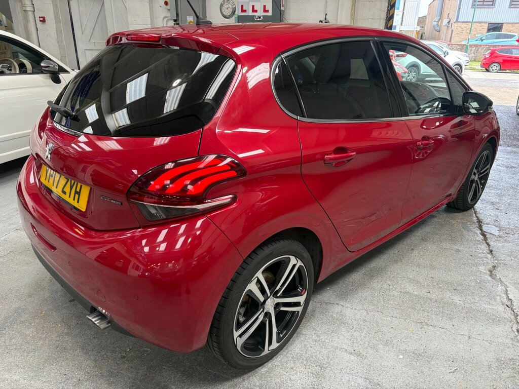 Peugeot 208 1.2 Puretech Gt Line Hatchback E YP17ZYH Red #4