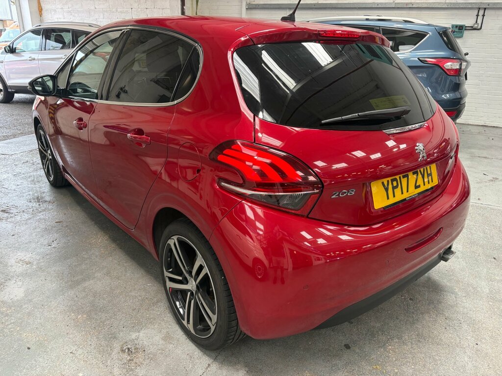 Peugeot 208 1.2 Puretech Gt Line Hatchback E YP17ZYH Red #2