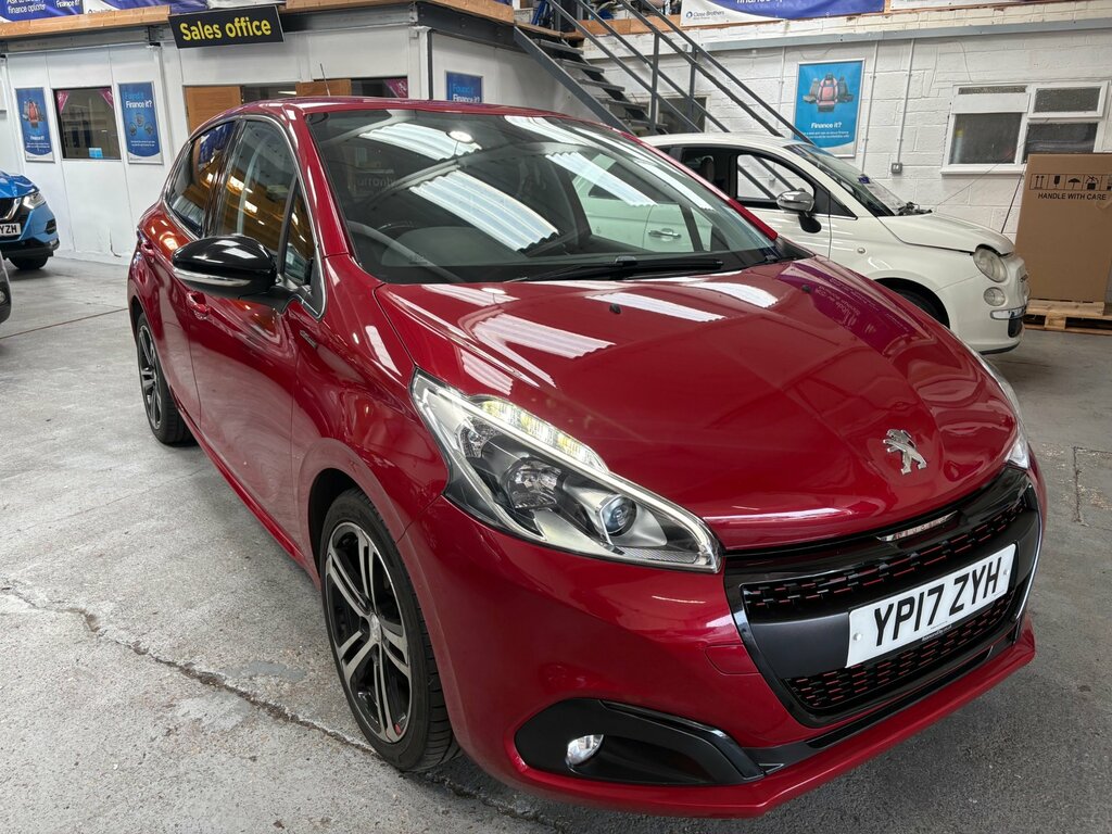 Peugeot 208 1.2 Puretech Gt Line Hatchback E YP17ZYH Red #6