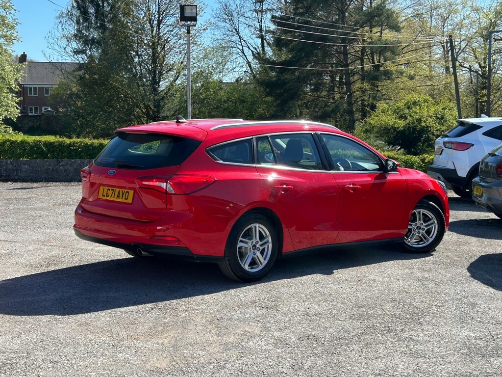 Ford Focus 1.5 Focus Zetec Estate 1.5L Ecoblue 120Ps Fwd 6 Sp LC71AYO Red #6