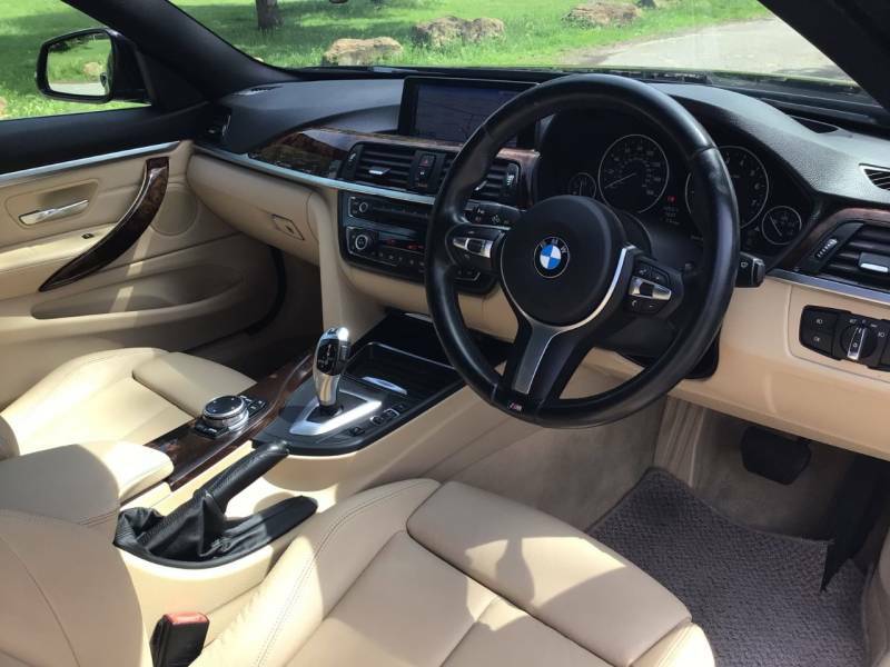 BMW 4 Series Convertible 2.0 Blue #15
