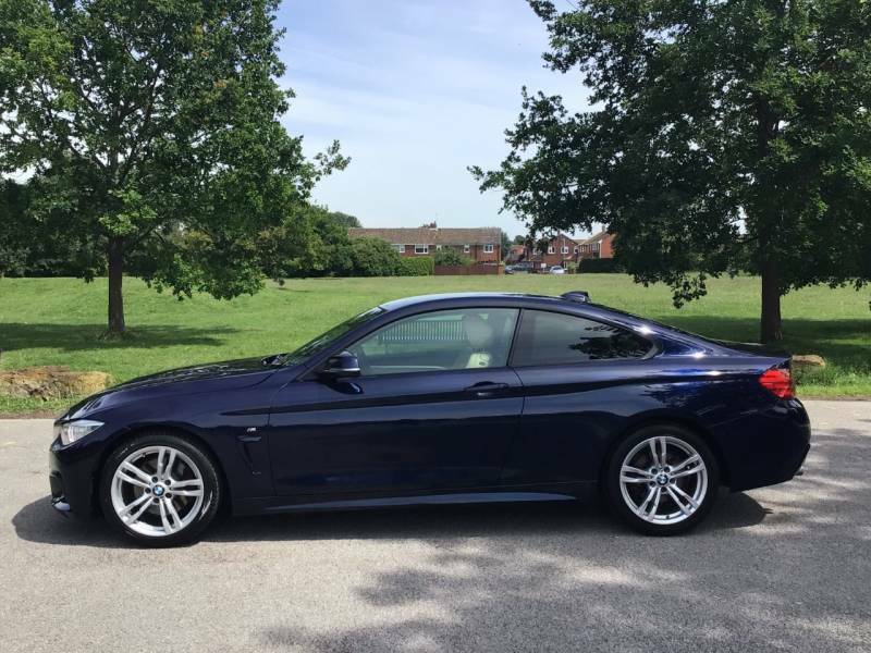 BMW 4 Series 428I M Sport Blue #4