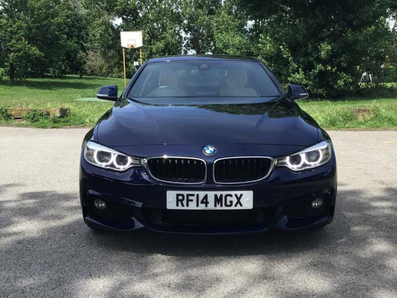 BMW 4 Series 428I M Sport Blue #2