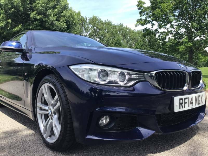 BMW 4 Series Convertible 2.0 Blue #9
