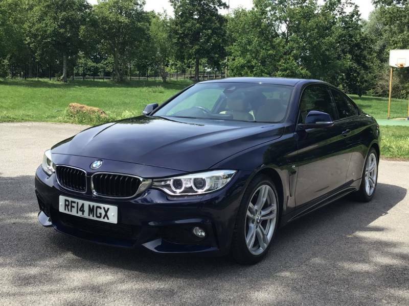 BMW 4 Series 428I M Sport Blue #3