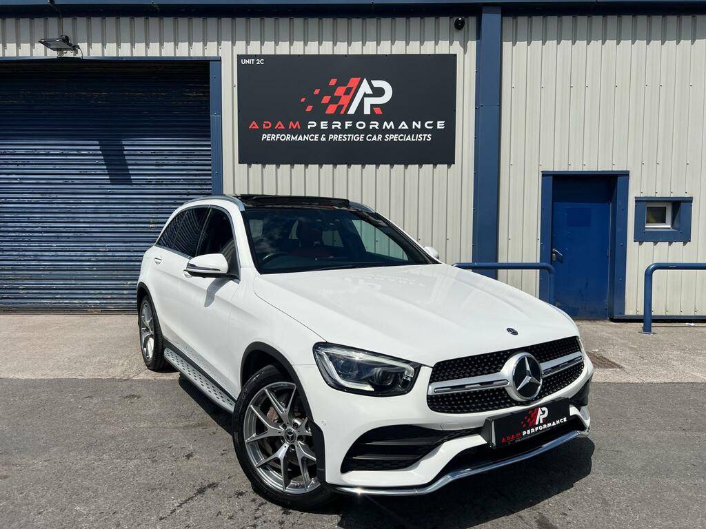 Mercedes-Benz GLC Class 2.0 Glc300d Amg Line Premium Plus G-tronic 4Mat White