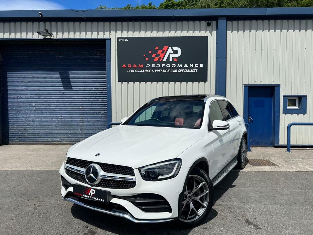 Mercedes-Benz GLC Class 2.0 Glc300d Amg Line Premium Plus G-tronic 4Mat White #2
