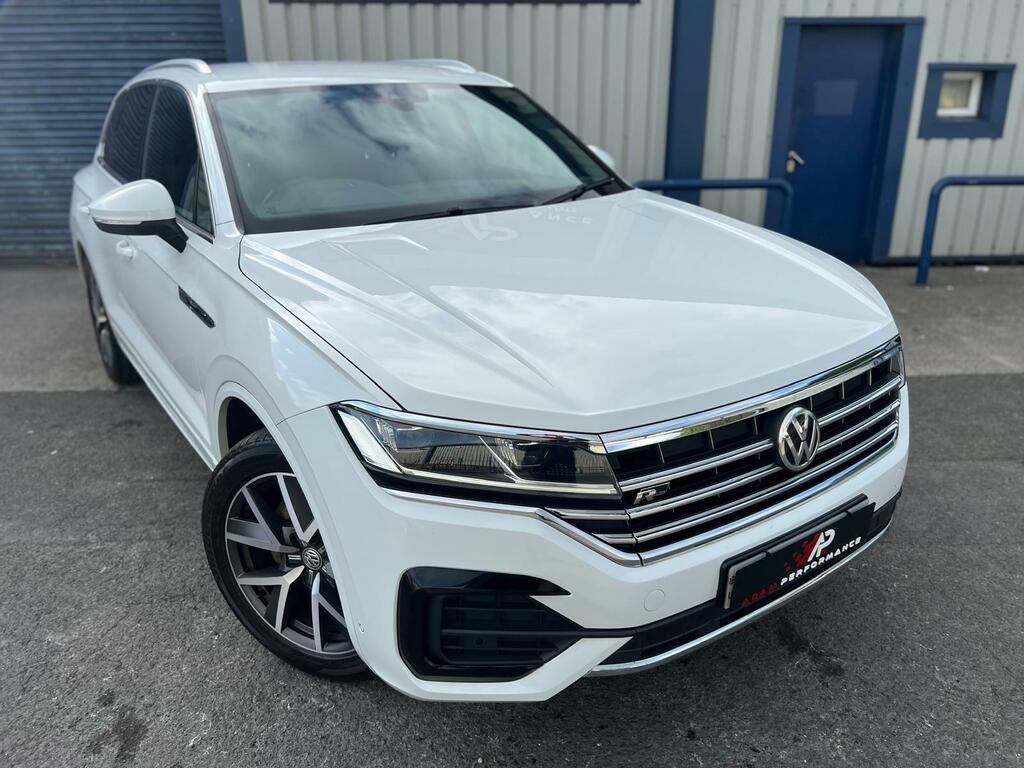 Volkswagen Touareg 3.0 Tdi V6 R-line Tiptronic 4Motion Euro 6 Ss 5 White #3