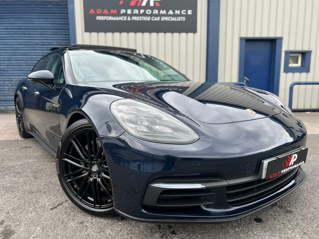 Porsche Panamera 4 Blue #6