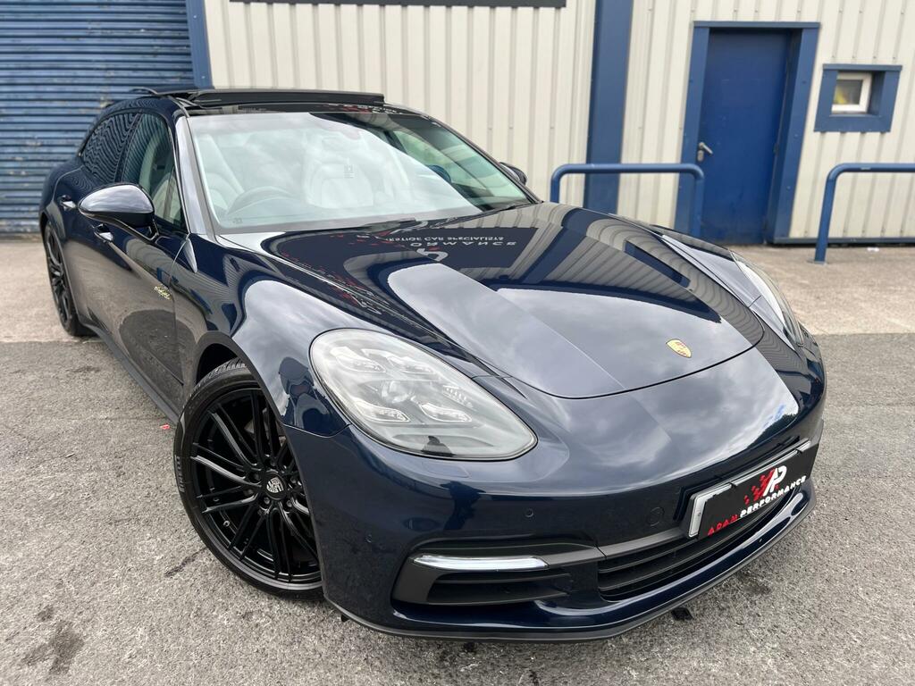 Porsche Panamera 4 Blue #2