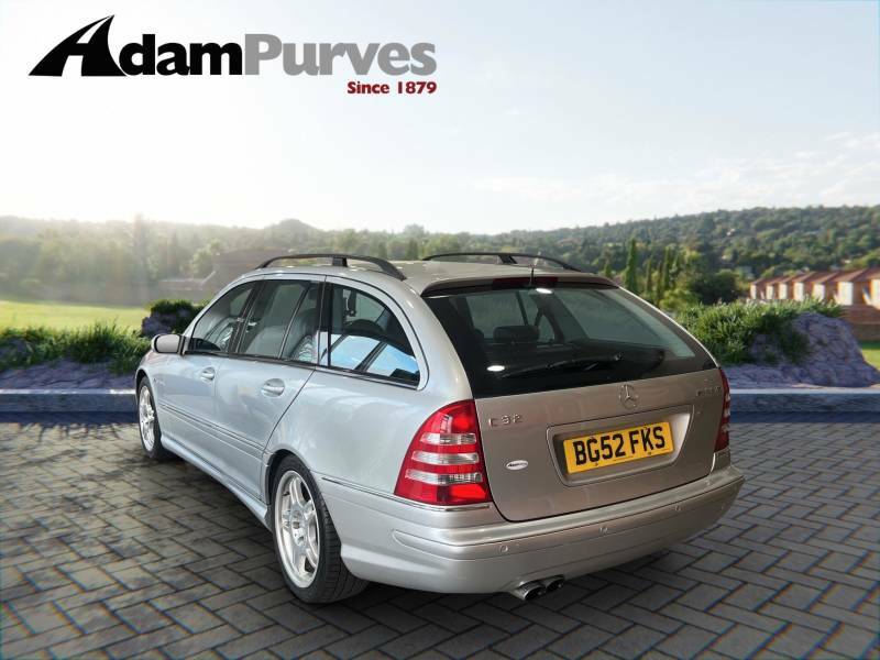 Mercedes-Benz C Class C32 5dr Auto Silver #4