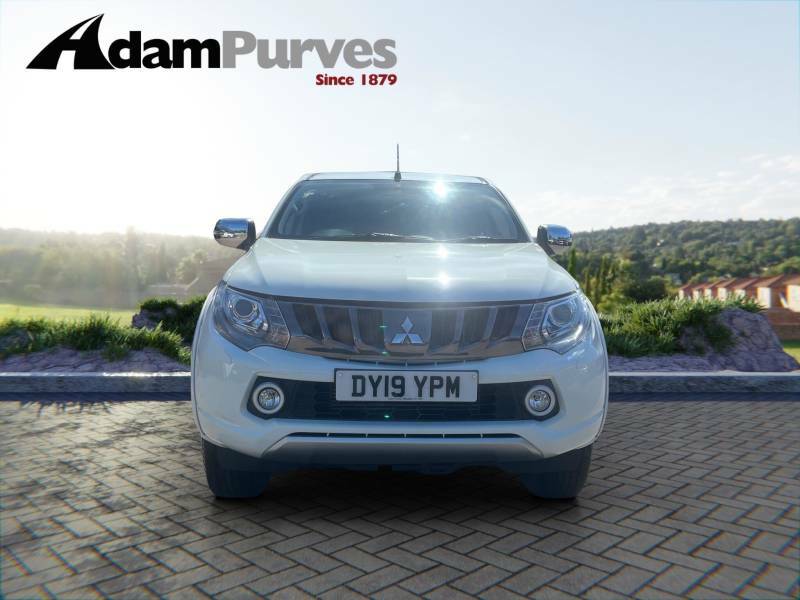 Mitsubishi L200 Double Cab Di-d 178 Warrior 4Wd White #2