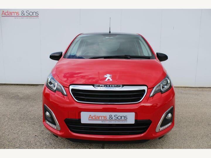 Peugeot 108 1.0 Allure 2 Tronic Euro 6 Red #3