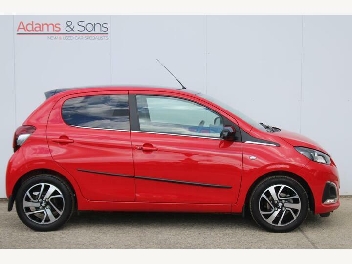 Peugeot 108 1.0 Allure 2 Tronic Euro 6 Red #5