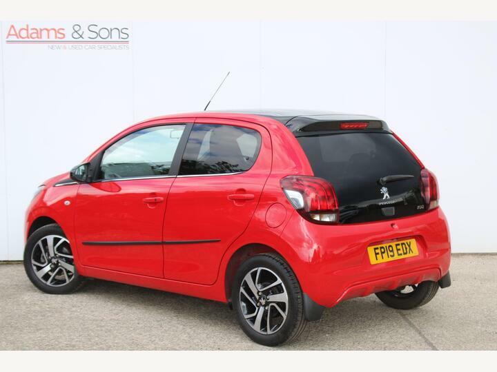 Peugeot 108 1.0 Allure 2 Tronic Euro 6 Red