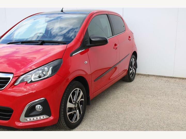 Peugeot 108 1.0 Allure 2 Tronic Euro 6 Red #4