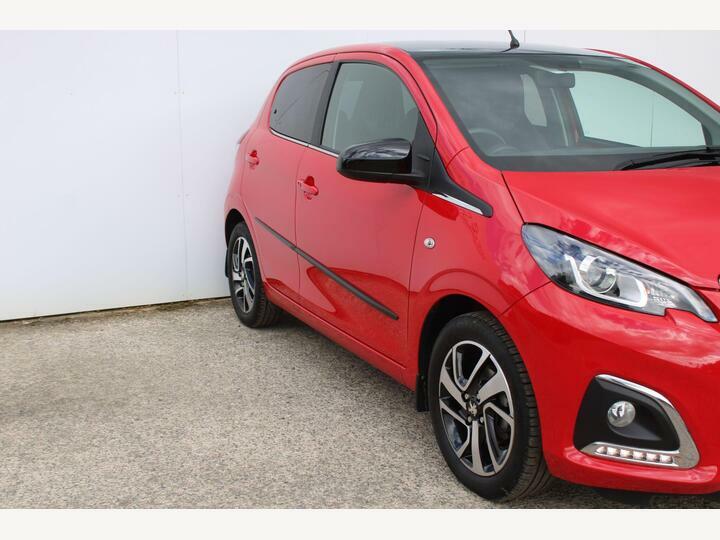Peugeot 108 1.0 Allure 2 Tronic Euro 6 Red #2