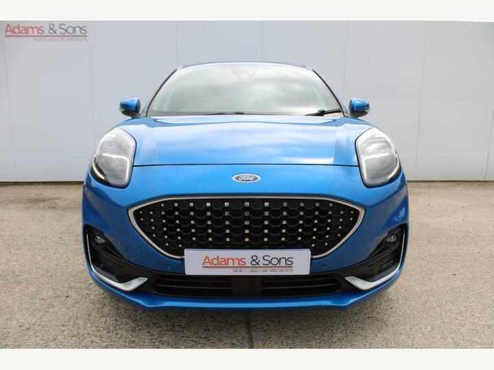 Ford Puma 1.0T Ecoboost Mhev St-line Vignale Dct Euro 6 Ss Blue #3