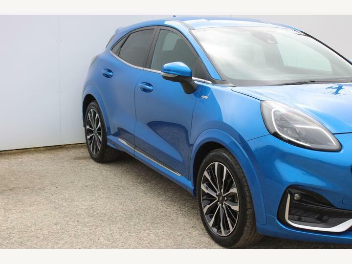 Ford Puma 1.0T Ecoboost Mhev St-line Vignale Dct Euro 6 Ss Blue #2