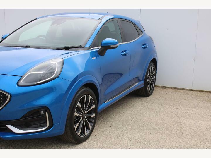 Ford Puma 1.0T Ecoboost Mhev St-line Vignale Dct Euro 6 Ss Blue #4