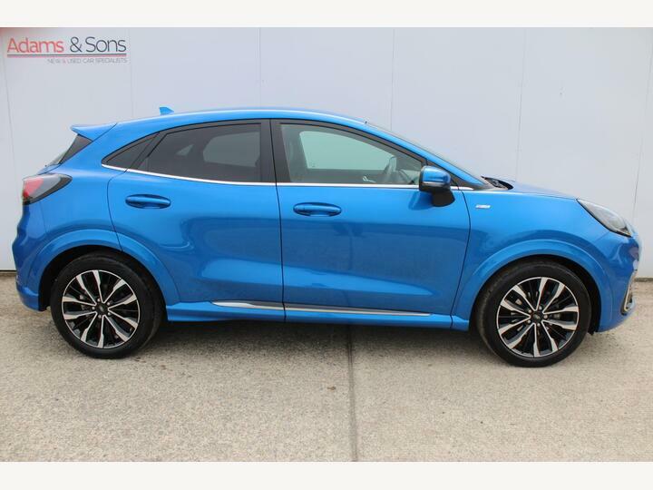 Ford Puma 1.0T Ecoboost Mhev St-line Vignale Dct Euro 6 Ss Blue #5