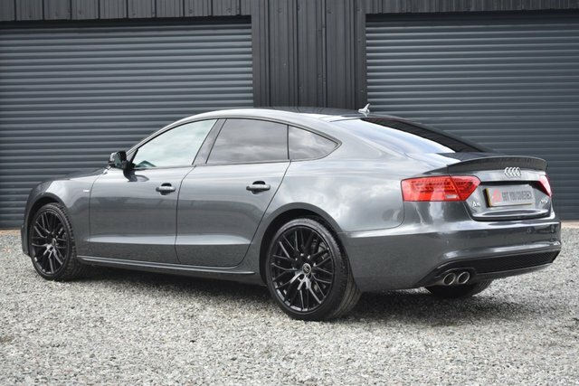 Audi A5 Tdi Black Edition Plus Black #3