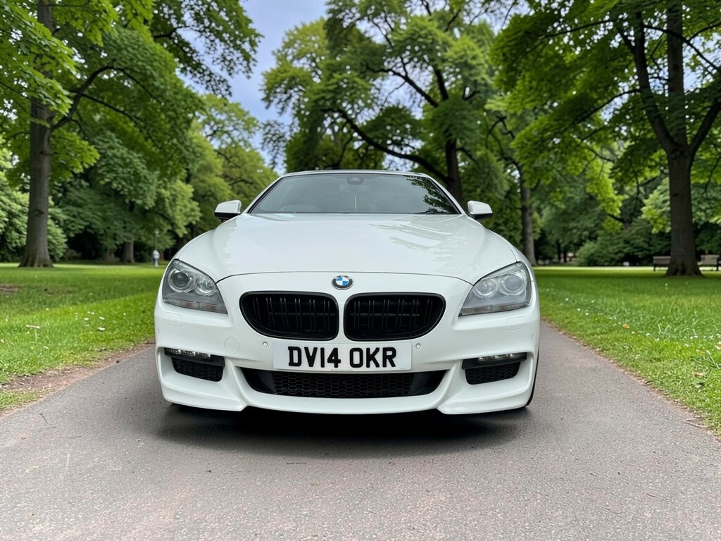 BMW 6 Series Gran Coupe Coupe 3.0 640D M Sport Coupe 2014 DV14OKR White #5