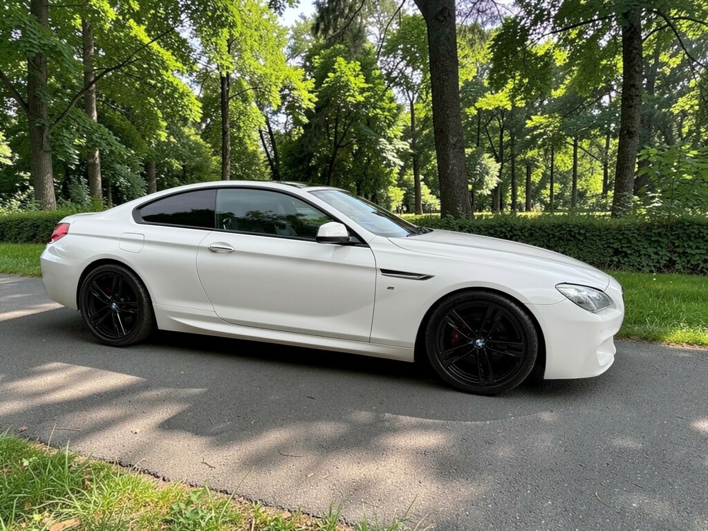 BMW 6 Series Gran Coupe Coupe 3.0 640D M Sport Coupe 2014 DV14OKR White #2