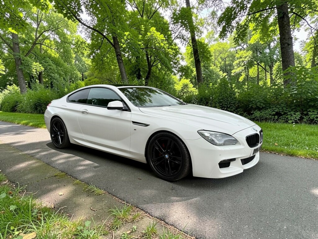 BMW 6 Series Gran Coupe Coupe 3.0 640D M Sport Coupe 2014 White