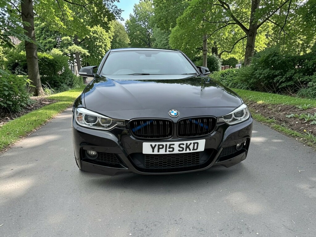 BMW 3 Series Saloon 3.0 335D Xdrive M Sport 2015 S55NTT Black #3