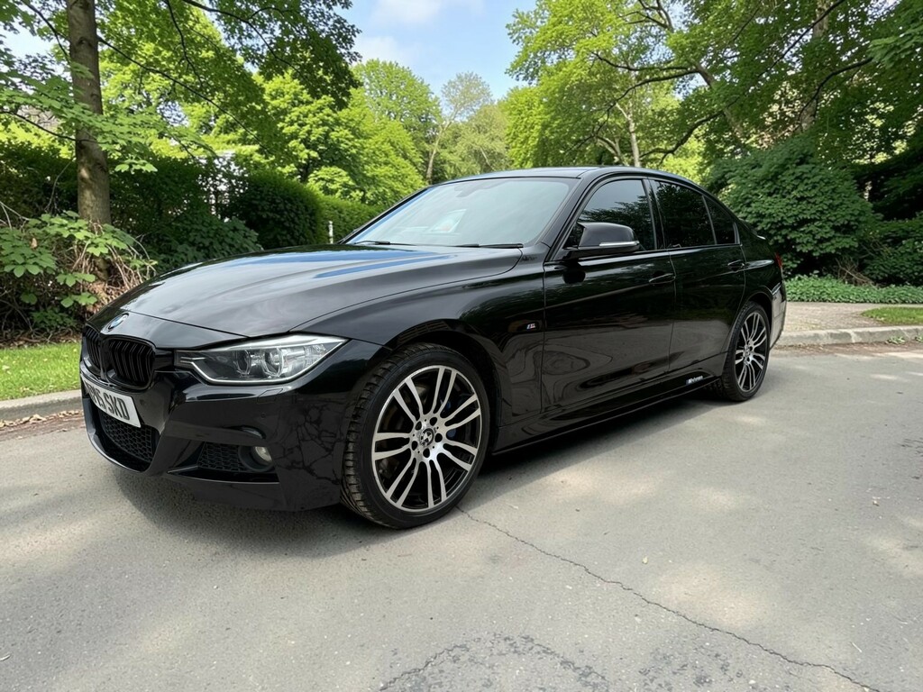 BMW 3 Series Saloon 3.0 335D Xdrive M Sport 2015 S55NTT Black #5