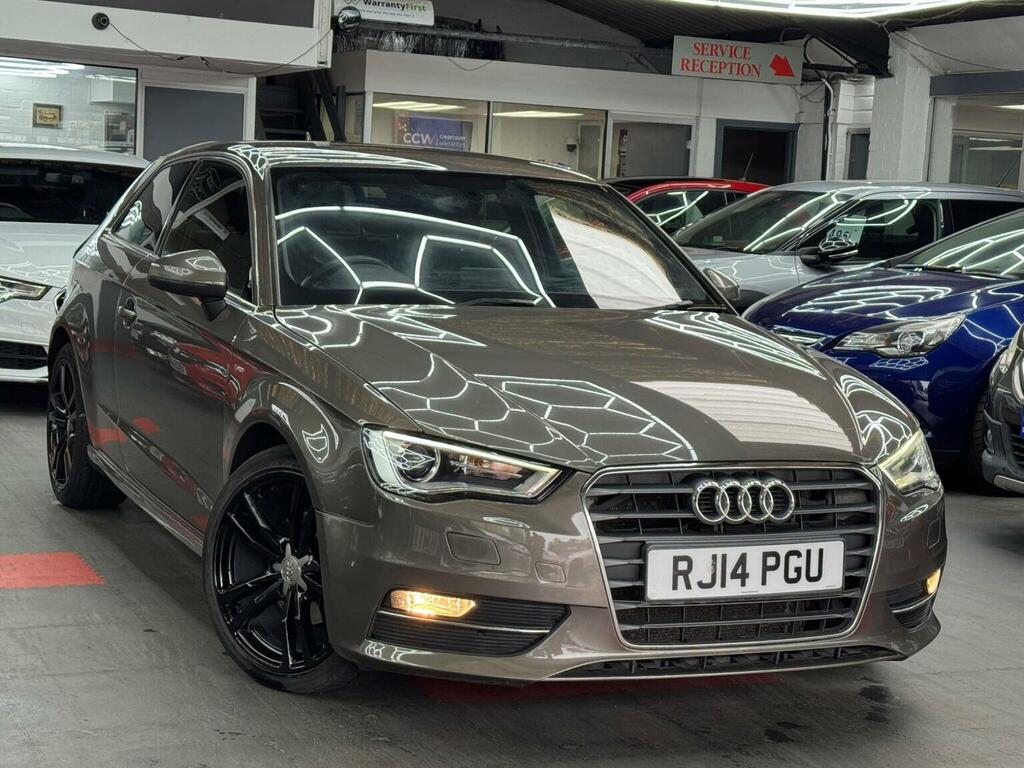 Audi A3 Hatchback 1.6 Tdi S Line Euro 6 Ss 201414 RJ14PGU Grey