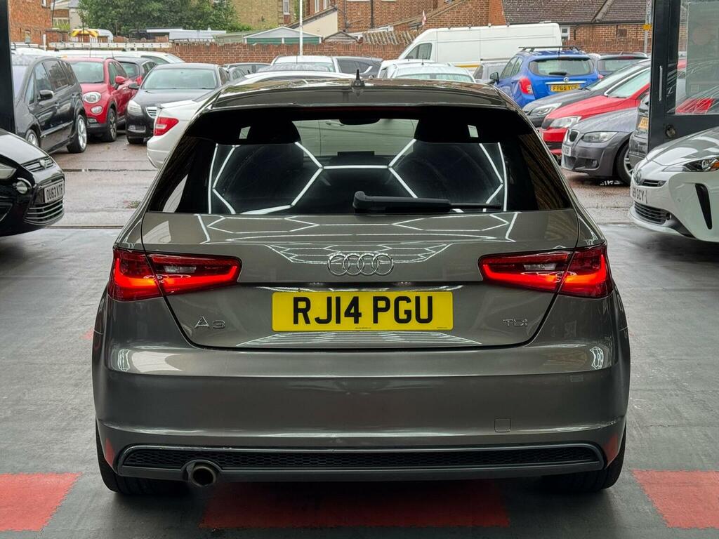 Audi A3 Hatchback 1.6 Tdi S Line Euro 6 Ss 201414 RJ14PGU Grey #6