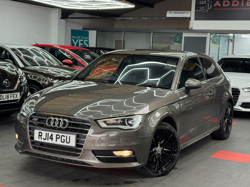 Audi A3 Hatchback 1.6 Tdi S Line Euro 6 Ss 201414 RJ14PGU Grey #3