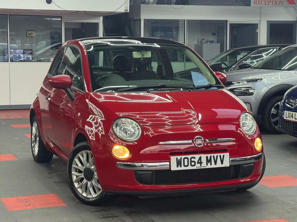 Fiat 500 1.2 Lounge Euro 6 Ss Red