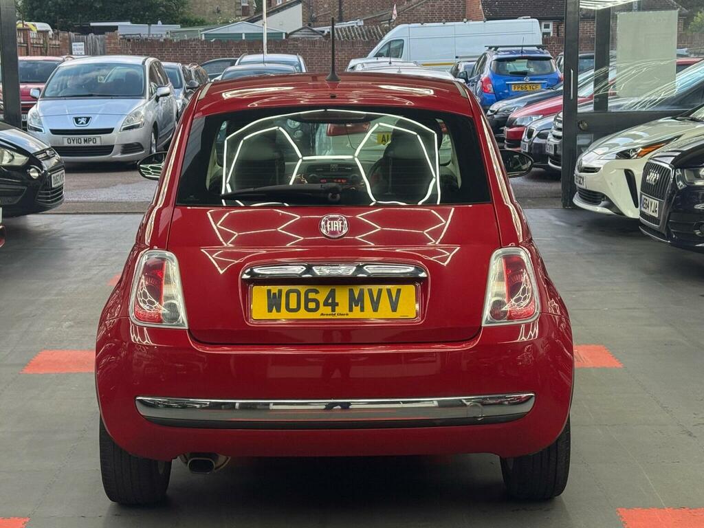 Fiat 500 1.2 Lounge Euro 6 Ss Red #6
