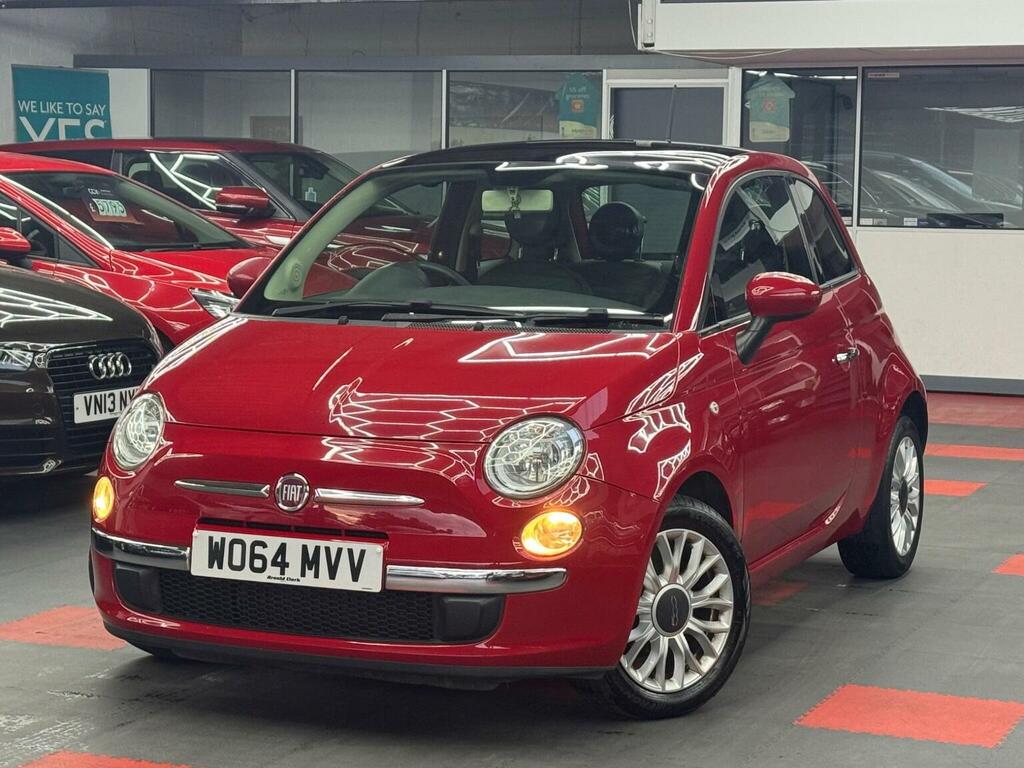 Fiat 500 1.2 Lounge Euro 6 Ss Red #3